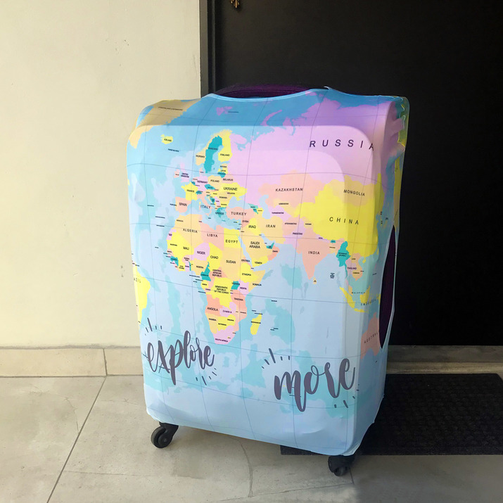 Fulano y Mengano | FUNDA PARA VALIJA DE 23 kg - MAPA